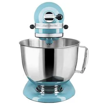 Stainless Steel Bowl Compatible with Kitchenaid Mixer 4.5/5QT，5 Quart Stainless Bowl for Kitchen Aid Mixing