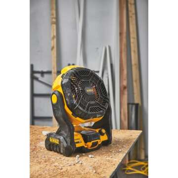 DEWALT 20V MAX Jobsite Fan Portable and Versatile