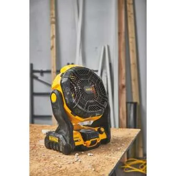 DEWALT 20V MAX Jobsite Fan Portable and Versatile