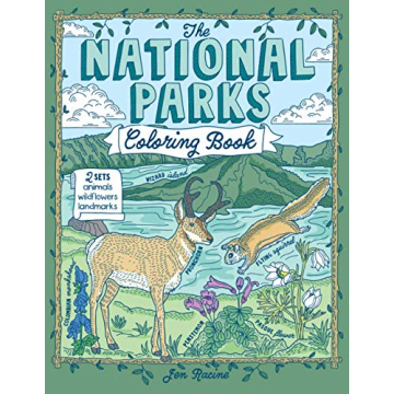 The National Parks Coloring Book for Nature Lovers