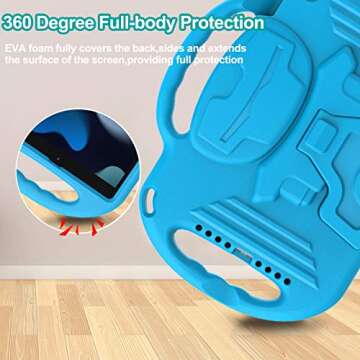 MENZO Kids iPad Case | Shockproof & Fun Design | All Models