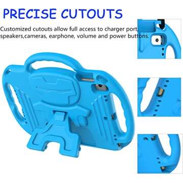 MENZO Kids iPad Case | Shockproof & Fun Design | All Models