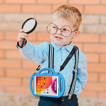 MENZO Kids iPad Case | Shockproof & Fun Design | All Models