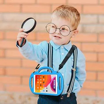 MENZO Kids iPad Case | Shockproof & Fun Design | All Models