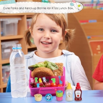 50 Pcs Kids Bento Box Accessories for Fun Lunches