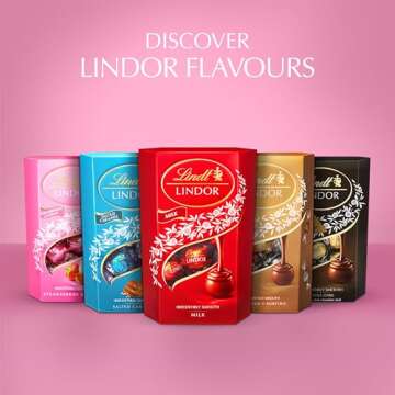 Lindt Lindor Strawberries & Cream 200g