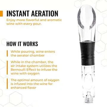 Cork Genius Wine Chiller & Aerator with Easy Pour Spout