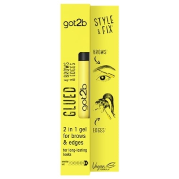 Got2b Glued Brow & Edges Gel, 72hr Hold, Vegan