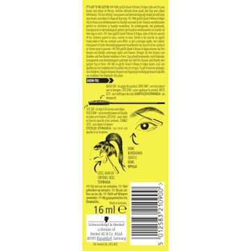 Got2b Glued Brow & Edges Gel, 72hr Hold, Vegan