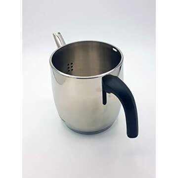 Hisar Tealove Turkish teapot, medium, Stainless steel