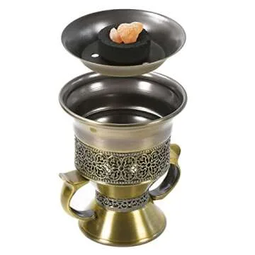 Elegant Frankincense Resin Incense Burner for All Spaces