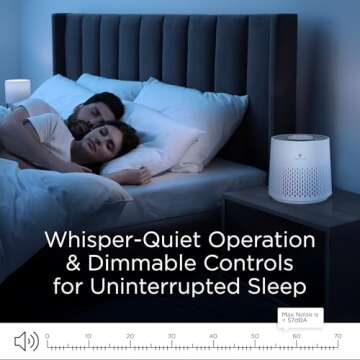 Medify MA-12 PRO Air Purifier with True HEPA H14 Filter | 405 ft² per Hour for Smoke, Odors, Pollen, Pets | 99.99% Removal to 0.1 Microns | White, 1-Pack