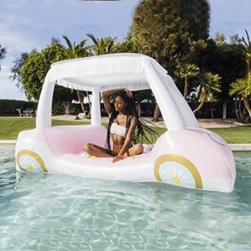 FUNBOY & BARBIE Malibu Golf Cart Summer Pool Float