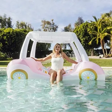 FUNBOY & BARBIE Malibu Golf Cart Summer Pool Float