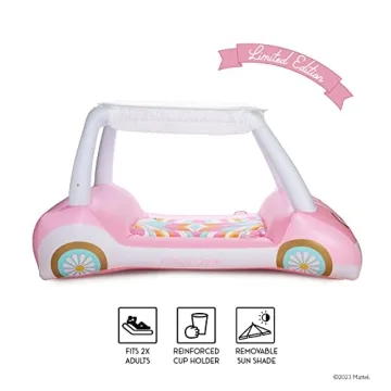 FUNBOY & BARBIE Malibu Golf Cart Summer Pool Float
