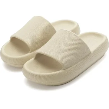 BRONAX Pillow Slippers: Comfy, Durable Slides for Home