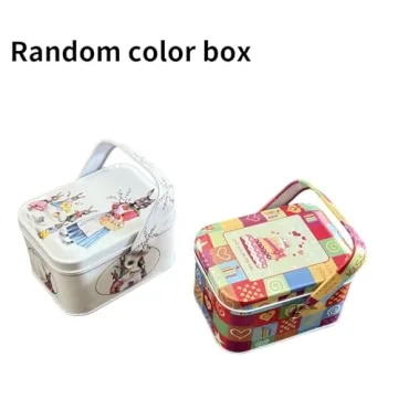 Sewing Clips Set 100 Pcs with Rabbit Design Storage Tin