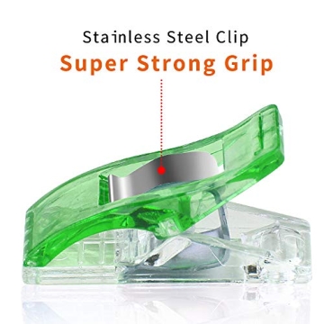 Sewing Clips Set 100 Pcs with Rabbit Design Storage Tin