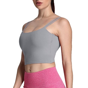 Aoxjox Backless Sports Bra - Stylish Workout Cami for Women