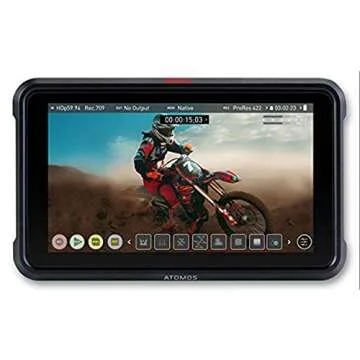 Atomos Ninja V Ninja V 4Kp60 10bit HDR Daylight Viewable 1000nit Portable Monitor/Recorder ATOMNJAV01