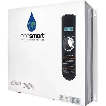 Eco-Friendly Electric Tankless Water Heater with Digital Display