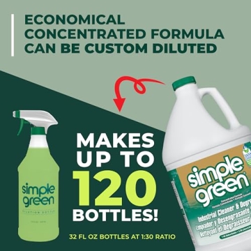 SIMPLE GREEN Industrial Cleaner with Eco-Friendly Formula | 1 Gallon