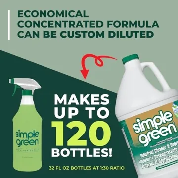 SIMPLE GREEN Industrial Cleaner with Eco-Friendly Formula | 1 Gallon