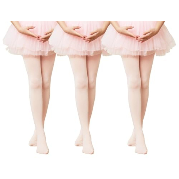 CHUNG Toddler Dance Tights 3Pk for Girls Comfort Wear