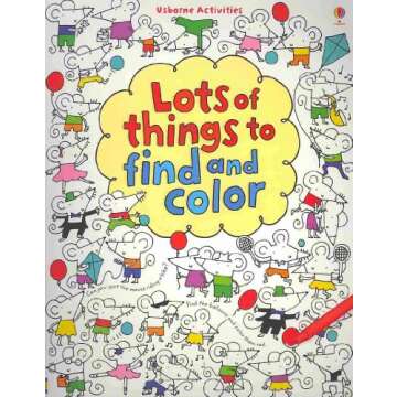 Lots of Things to Find and Color (Usborne Activities)