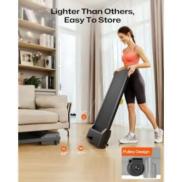 SYSURO S1 Walking Pad: Compact & Versatile Treadmill