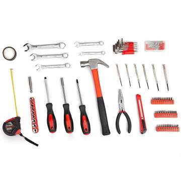 CARTMAN 148-Piece Tool Set for Household Repairs