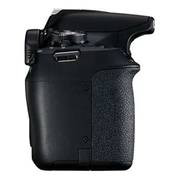 Canon EOS Rebel T7 DSLR Camera with 18-55mm f/3.5-5.6 Zoom Lens + 32GB Card, Tripod, Case, and More (18pc Bundle)