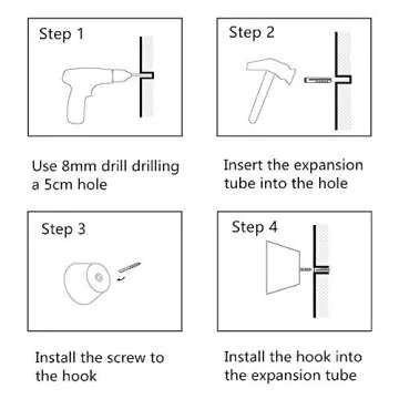 2Pcs Natural Wooden Coat Hooks, Wall Mounted Single Cone Wall Hook Rack, Decorative Craft Clothes Hooks (Black Walnut)