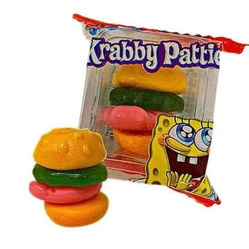 Krabby Patty Gummy Candy Sponge Bob Treats for All Cultures