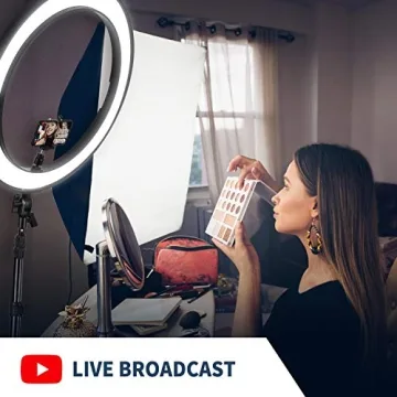 Neewer 20-inch LED Ring Light Kit for Professionals and Creators
