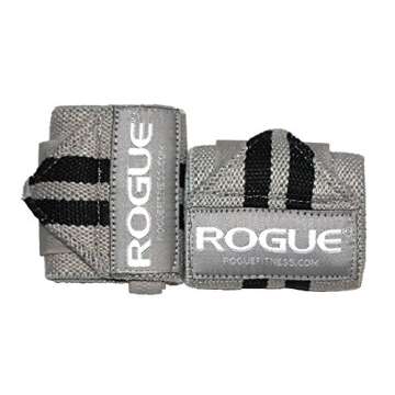 Rogue Fitness Wrist Wraps (Gray 12")