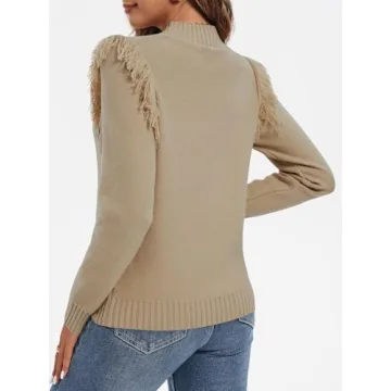 Stylish Saodimallsu Cable Knit Sweater for Women