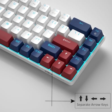 MK-Box LED Compact Mechanical Keyboard for Gaming