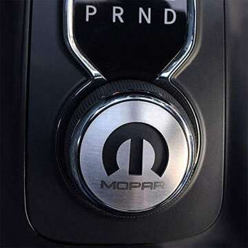 American Car Craft Mopar Compatible Stainless Steel Dial Shifter Trim Plate 1pc