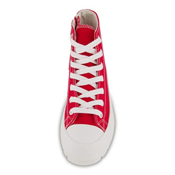 CUSHIONAIRE Women's Vespa High Top Sneaker for Comfort