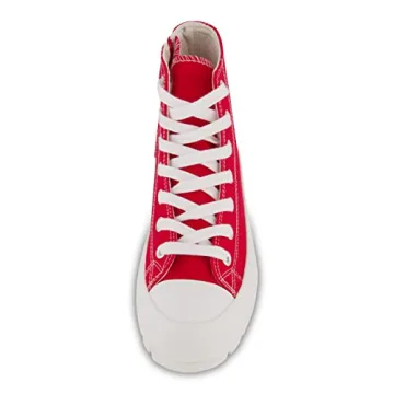 CUSHIONAIRE Women's Vespa High Top Sneaker for Comfort