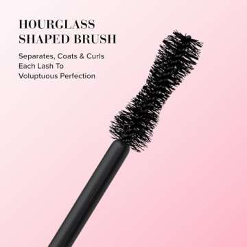 Too Faced Better Than Sex Volumizing Mascara | Dramatic Volume, Length + Peptides Help Condition Lashes, 0.17 Fl Oz, Black