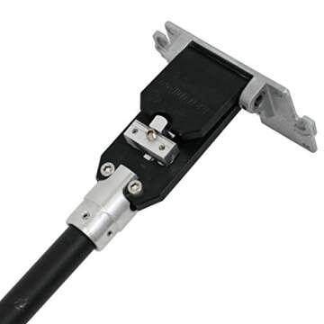 Columbia Drywall Finishing Flat Box Handle - Bent 180-Grip with Brake (42" Bent)