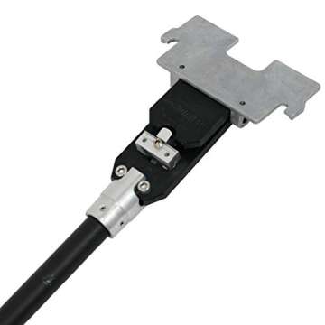 Columbia Drywall Finishing Flat Box Handle - Bent 180-Grip with Brake (42" Bent)