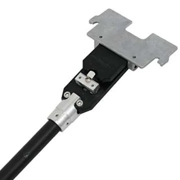 Columbia Drywall Finishing Flat Box Handle - Bent 180-Grip with Brake (42" Bent)