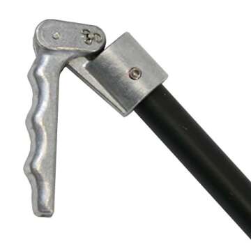 Columbia Drywall Finishing Flat Box Handle - Bent 180-Grip with Brake (42" Bent)
