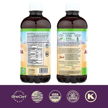 Lily Of The Desert Aloe Vera Gel - Inner Fillet Filtered Thicker Consistency Aloe Vera Drink with Natural Vitamins, Digestive Enzymes for Gut Health, Stomach Relief, Wellness, Glowing Skin, 32 Fl Oz