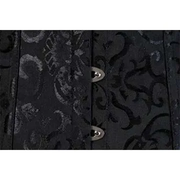 Zhitunemi Women's Lace Up Boned Corset for Stunning Style