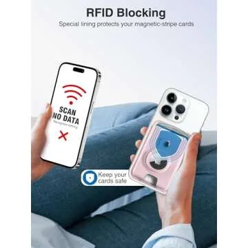 TopMade MagSafe Wallet with AirTag Holder for iPhone 16