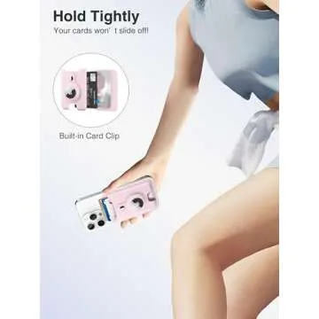 TopMade MagSafe Wallet with AirTag Holder for iPhone 16